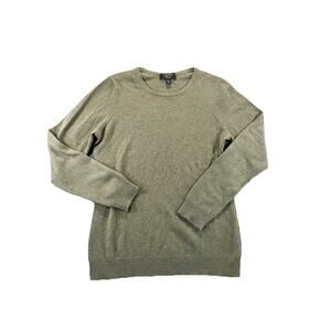 Charter Club 100% Cashmere Pullover Sweater Women’s Olive Small